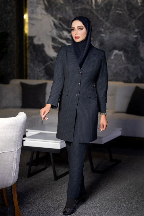 مانتو و شلوار گاباردین دیپلمات کد A-57