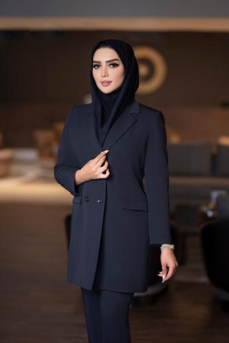 مانتو شلوار فاستونی چهارخانه کد B-33