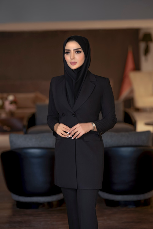 مانتو شلوار فاستونی چهارخانه کد B-33