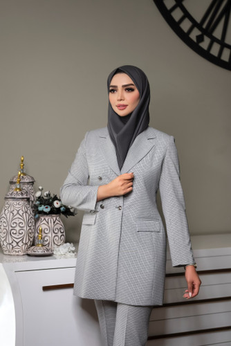 مانتو و شلوار پیر دو پل کد B-36